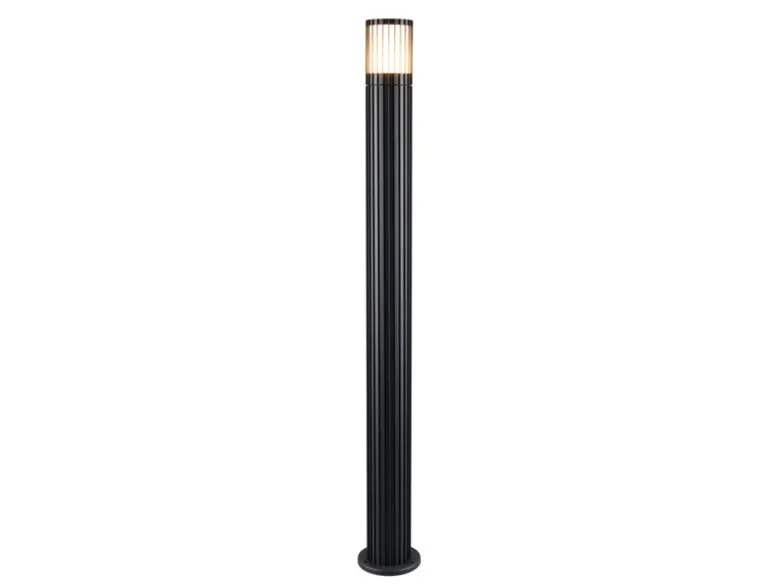 LED Wegeleuchte Aluminium Anthrazit, für Reihenschaltung geeignet, Höhe 100cm