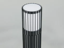 LED Wegeleuchte Aluminium Anthrazit, für Reihenschaltung geeignet, Höhe 100cm
