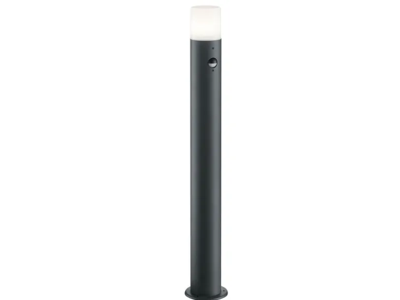 LED Wegeleuchte Anthrazit mit Bewegungsmelder, Höhe 80cm