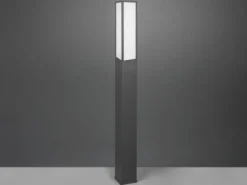 LED Wegeleuchte 2er Set eckig in Anthrazit, Höhe 155cm, IP54