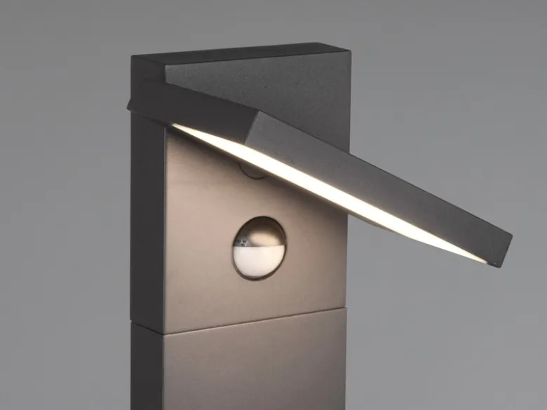 LED Wegeleuchte 2er Set schwenkbar in Anthrazit, Höhe 100cm, IP54