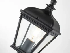 LED Wegeleuchte Garten Laterne im Landhausstil, Höhe 104cm