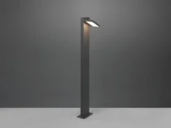 LED Wegeleuchte HORTON in Anthrazit, Kopf drehbar, IP54, Höhe 100cm