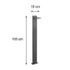 LED Wegeleuchte HORTON mit Bewegungsmelder, Anthrazit, IP54, 100cm