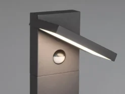 LED Wegeleuchte HORTON mit Bewegungsmelder, Anthrazit, IP54, 100cm