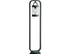 LED Wegeleuchte Landhausstil, Laterne in Anthrazit, Höhe 100cm