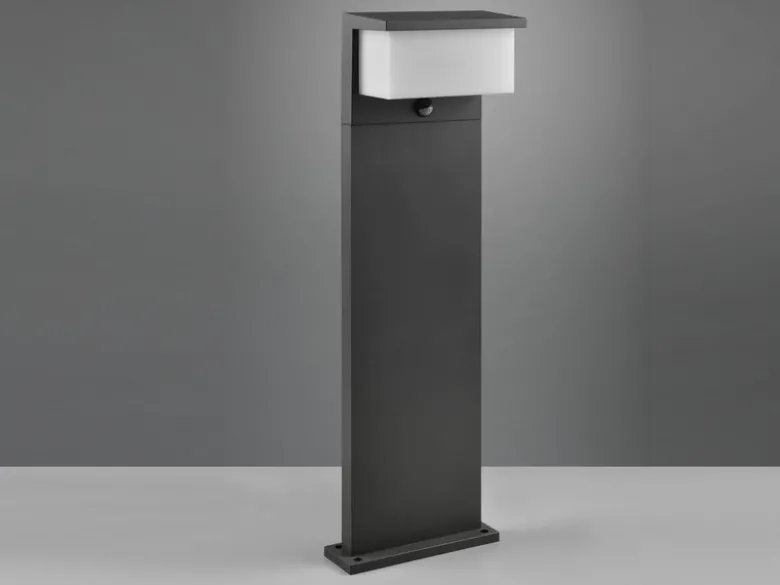 LED Wegeleuchte mit Bewegungsmelder 2er SET Anthrazit, Höhe 80cm