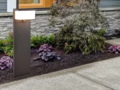 LED Wegeleuchte NESTOS mit Bewegungsmelder Anthrazit, Höhe 80cm