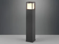 LED Wegeleuchte WITHAM in Anthrazit, Lichttemperatur einstellbar, Höhe 80cm
