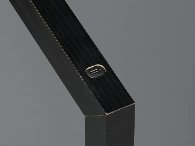 Magnetische Akku Schreibtischlampe SKIP Schwarz, dimmbar, Höhe 37cm