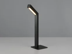 Magnetische Akku Schreibtischlampe SKIP Schwarz, dimmbar, Höhe 37cm