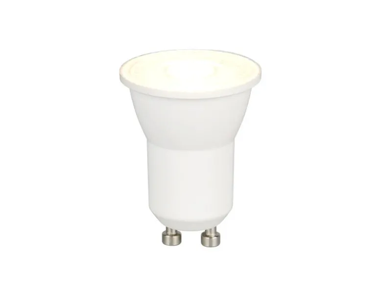 MINI GU10 LED - 4 Watt, 345 Lumen, 3000 Kelvin Warmweiß - 3 Stufen Dimmer