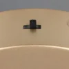 Moderne dimmbare LED Pendelleuchte DARVIN in Gold, Breite 64cm
