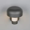 Moderne LED Außenwandleuchte in Anthrazit & Betonoptik, Höhe 24cm