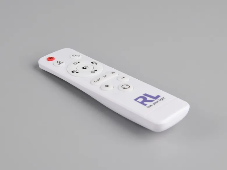 Moderne LED Deckenleuchte KURULA mit Fernbedienung und Ventilator Ø 48cm