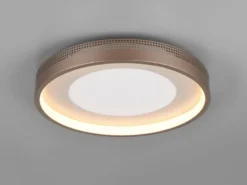 Moderne LED Deckenleuchte SOLEA getrennt schaltbar, Coffee Ø 40cm