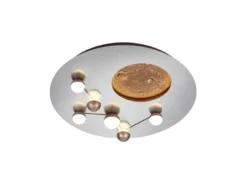Moderne LED Deckenleuchte ZODIAC dimmbar über Schalter, 5.100 Lumen hell Ø 50cm