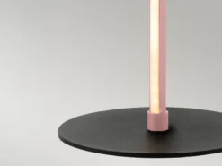 Moderne LED Deko Tischlampe FLAMINGO Pink, Höhe 50cm