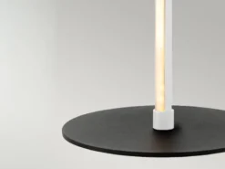 Moderne LED Deko Tischlampe FLAMINGO Weiß, Höhe 50cm