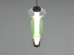 Moderne LED Pendelleuchte MINERVA 1-flammig, höhenverstellbar Ø 15,5cm