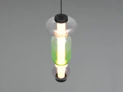 Moderne LED Pendelleuchte MINERVA 1-flammig, höhenverstellbar Ø 15,5cm