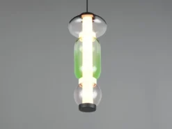 Moderne LED Pendelleuchte MINERVA 1-flammig, höhenverstellbar Ø 15,5cm