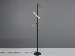 Moderne LED Stehleuchte FIATO dimmbar, 3-flammig Höhe 150cm