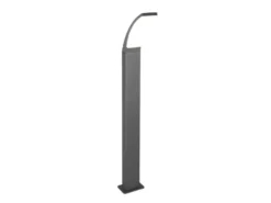 Moderne LED Wegeleuchte BEJA aus Aluminium in Anthrazit, Höhe 100cm