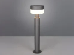 Moderne LED Wegeleuchte MACKENZIE aus Aluminium in Anthrazit, Höhe 50cm