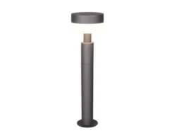 Moderne LED Wegeleuchte MACKENZIE aus Aluminium in Anthrazit, Höhe 50cm