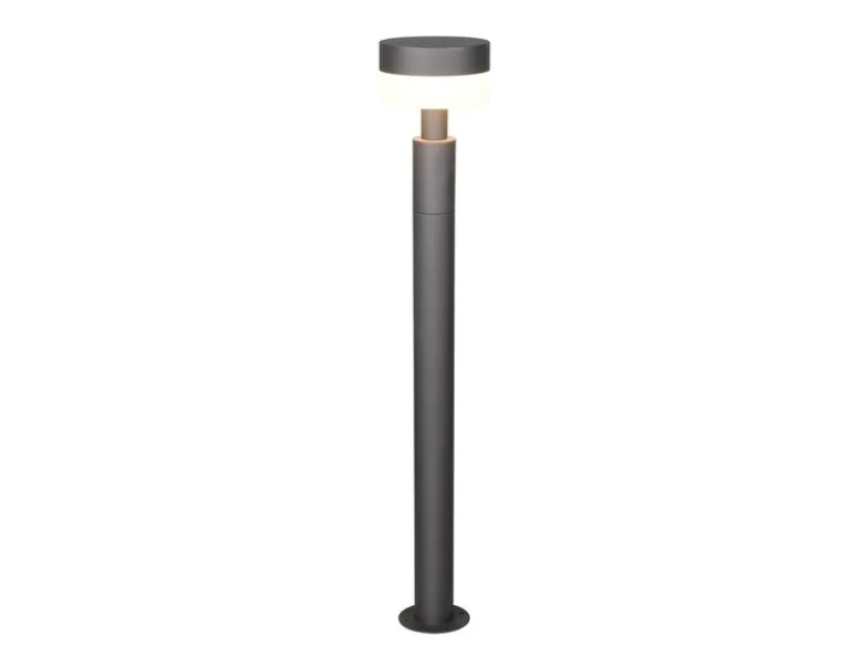 Moderne LED Wegeleuchte MACKENZIE aus Aluminium in Anthrazit, Höhe 95cm