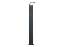 Moderne LED Wegeleuchte PEARL aus Aluminium Anthrazit, Höhe 100cm