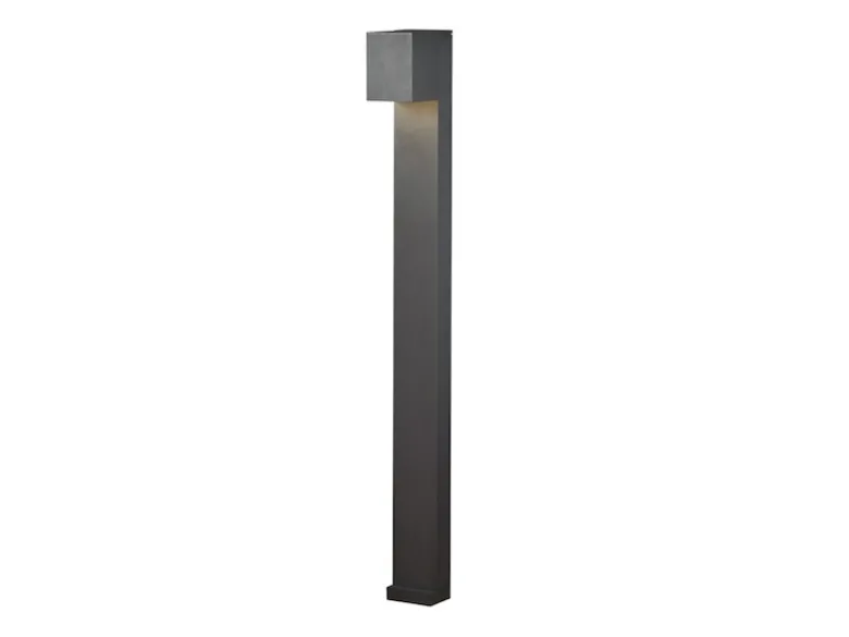 Moderne Pollerleuchte CREMONA in Anthrazit, Höhe 100cm