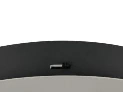 Moderner LED Deckenstrahler ROMEO mit 5 schwenkbaren Spots Silber Ø 30cm