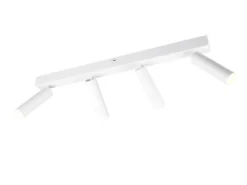 Moderner LED Deckenstrahler AMBALA dimmbar 4-flammig Weiß, Breite 65cm