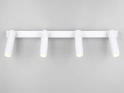 Moderner LED Deckenstrahler AMBALA dimmbar 4-flammig Weiß, Breite 65cm