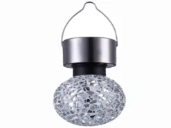 Mosaik Solarleuchte - LED Gartenlaterne zum Aufhängen