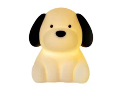 Nachtlicht BENNY BEAGLE per USB aufladbar, dimmbar, 7 Lichtfarben, Höhe 13cm