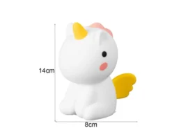 Nachtlicht EMILY dimmbar, per USB aufladbar, mit RGB Farbwechsel Höhe 14cm