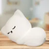 Nachtlicht MIA dimmbar, per USB aufladbar, Weiß mit Farbwechsel, Höhe 11cm