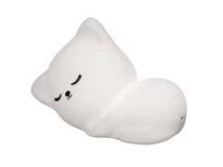 Nachtlicht MIA dimmbar, per USB aufladbar, Weiß mit Farbwechsel, Höhe 11cm