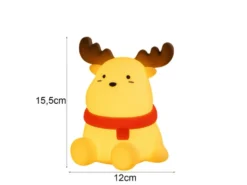 Nachtlicht MICHA dimmbar per USB aufladbar, mit Timer, Höhe 15,5cm