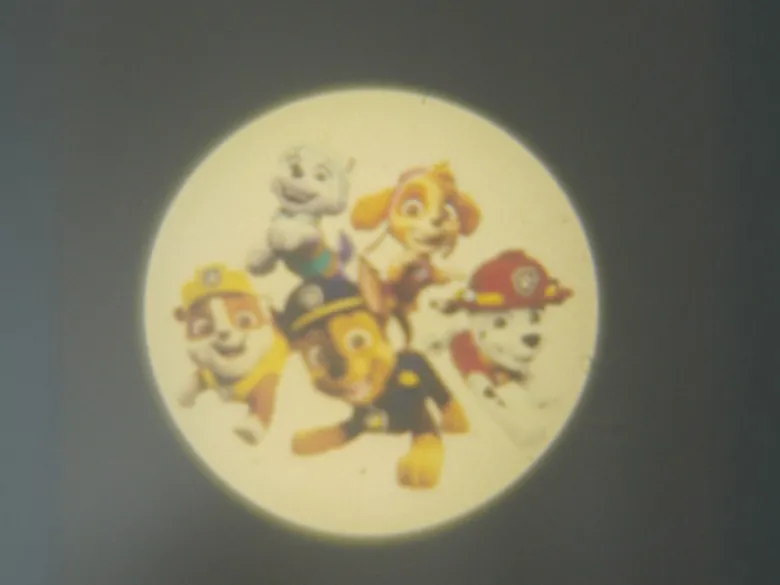 Nachtlicht PAW PATROL (3 Motive) Projektor für die Kinderzimmer Steckdose H 10cm