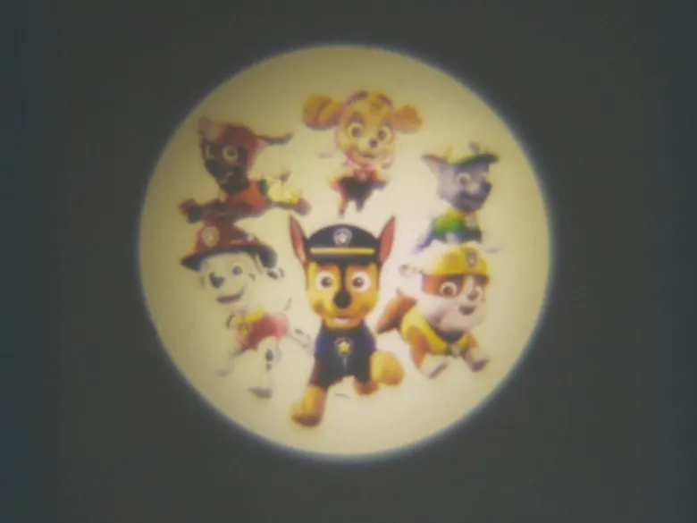 Nachtlicht PAW PATROL (1 Motiv) Projektor für die Kinderzimmer Steckdose H: 8cm
