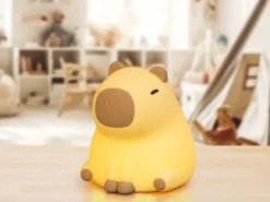Nachtlicht PIGGY dimmbar, per USB aufladbar, mit Farbwechsel & Timer Höhe 12cm