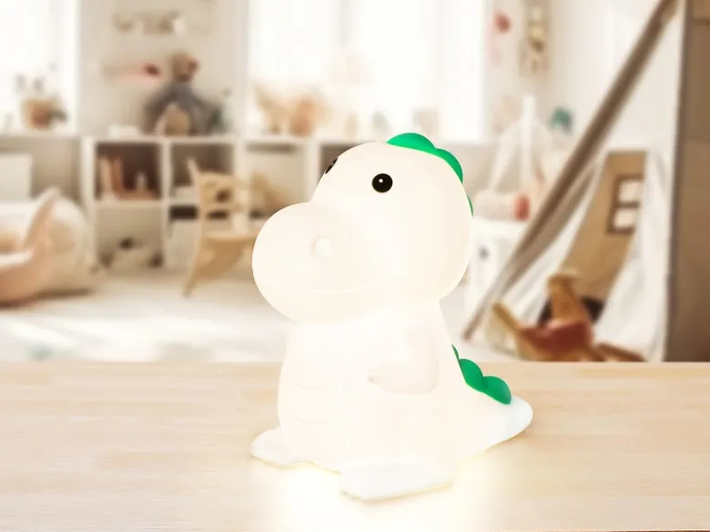 Nachtlicht POLDI dimmbar, per USB aufladbar, mit RGB Farbwechsel Höhe 14cm