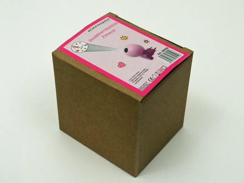 Nachtlicht PRINZESSIN (1 Motiv) Projektor für die Kinderzimmer Steckdose H: 7cm