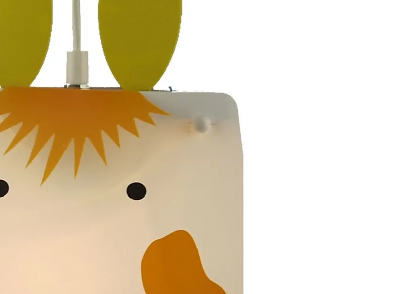 Originelle Kinderzimmerlampe tierisch leuchtende Pendelleuchte PFERD