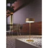 Outdoor Akku LED Tischleuchte COCKTAIL Gold, Dimmbar Höhe 29,5cm