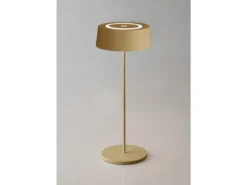 Outdoor Akku LED Tischleuchte COCKTAIL Gold, Dimmbar Höhe 29,5cm